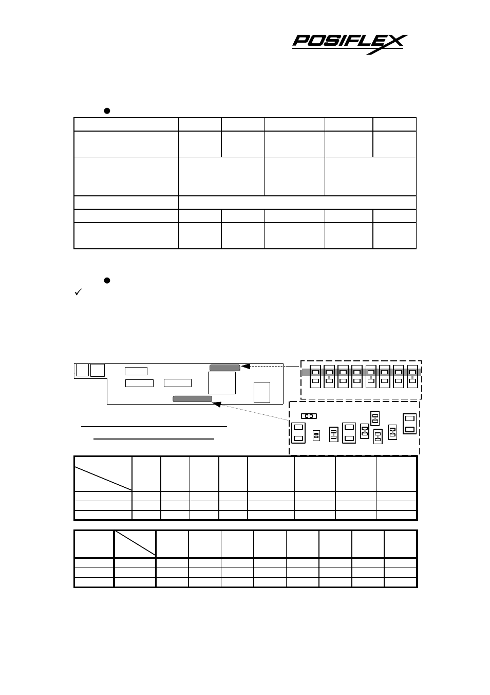 Locations of selectors on pcb inside die cast case | POSIFLEX Business Machines Mustek Magnetic Stripe Reader MR2000U-3 User Manual | Page 3 / 4