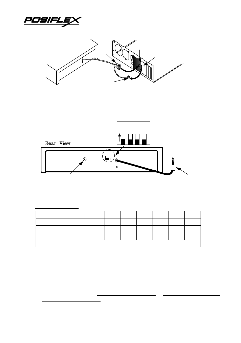 POSIFLEX Business Machines Cash Drawer CR400X User Manual | Page 5 / 8