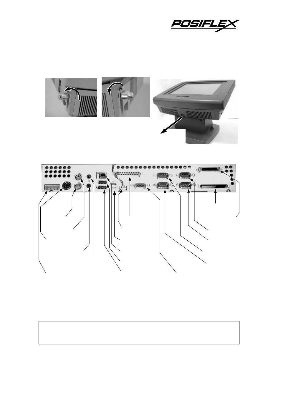 Connectors | POSIFLEX Business Machines JIVA TP-5700 User Manual | Page 13 / 28