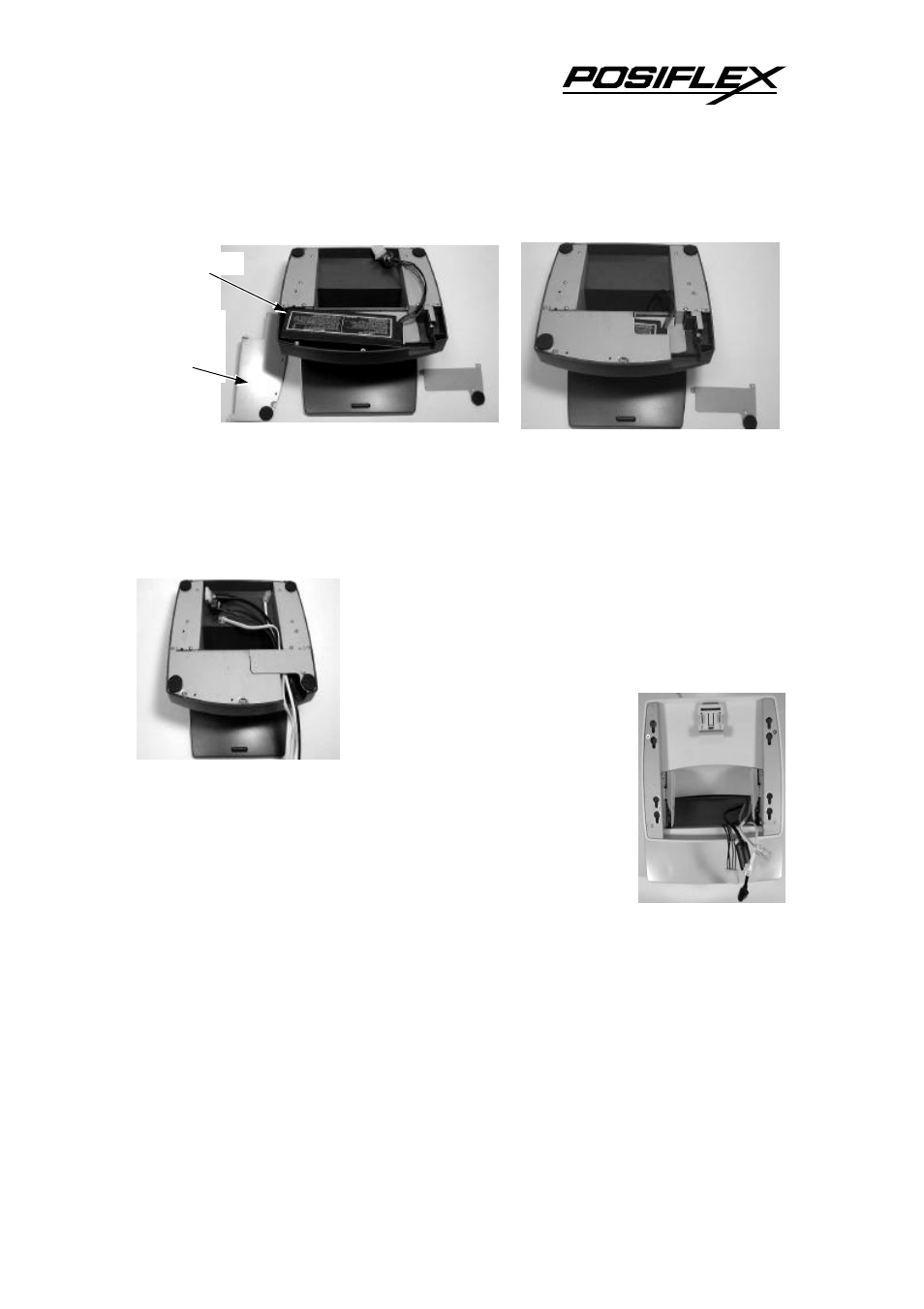 Installing ups battery, Routing the cables, Preparing the main unit | POSIFLEX Business Machines JIVA TP-5700 User Manual | Page 17 / 28