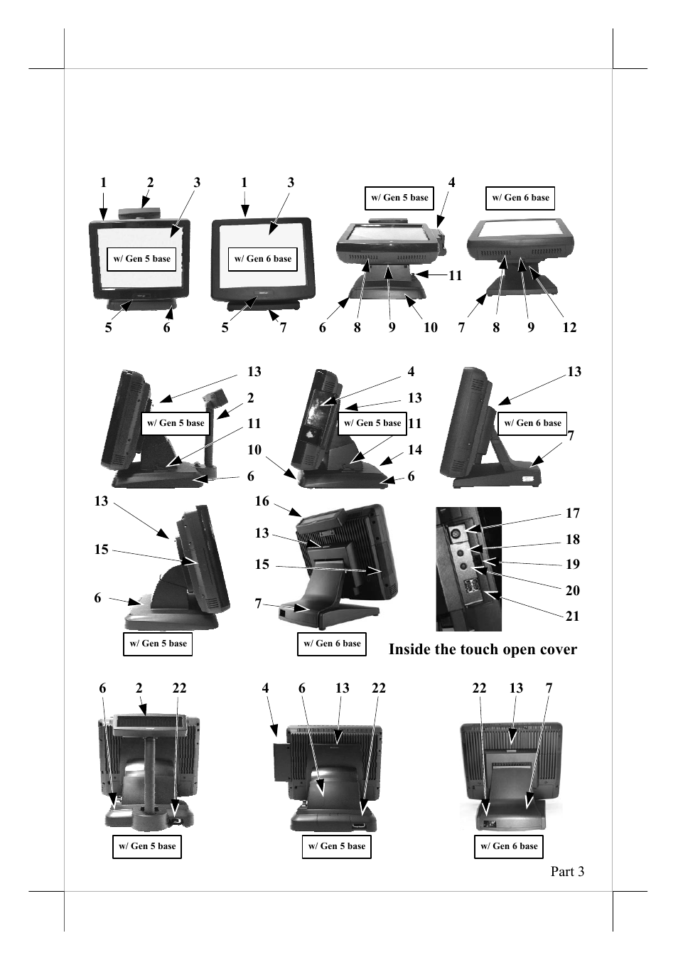 Introduction, Product pictures | POSIFLEX Business Machines 16560900020 User Manual | Page 3 / 20