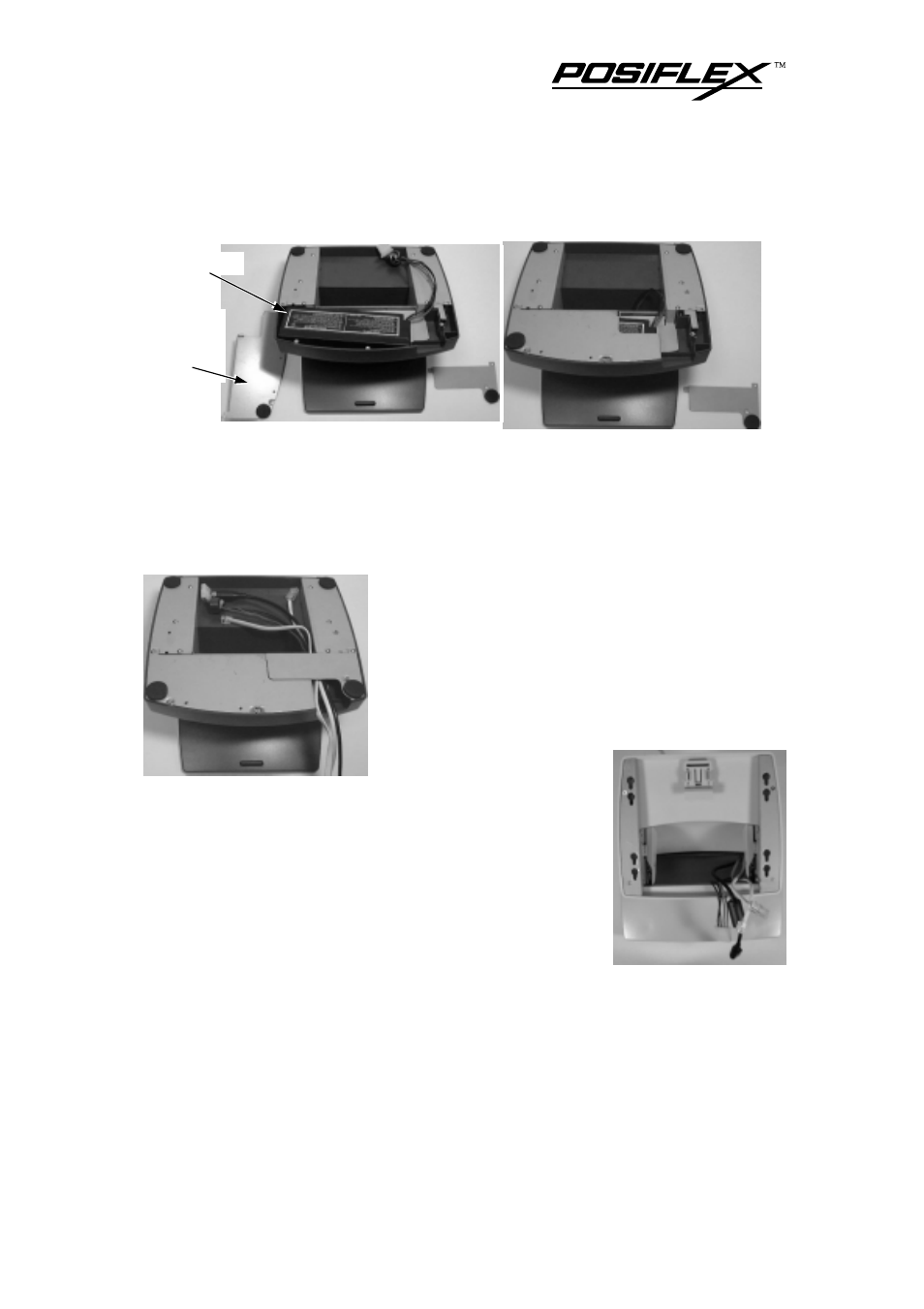 Installing ups battery, Routing the cables | POSIFLEX Business Machines TP-6000 SERIES User Manual | Page 19 / 32