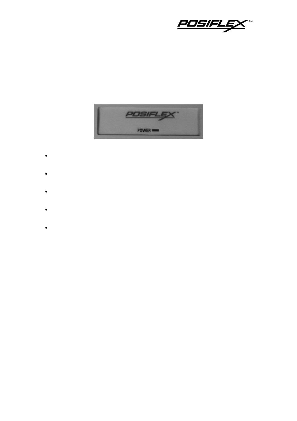 Power on/off, Led indicator | POSIFLEX Business Machines TP-6000 SERIES User Manual | Page 27 / 32