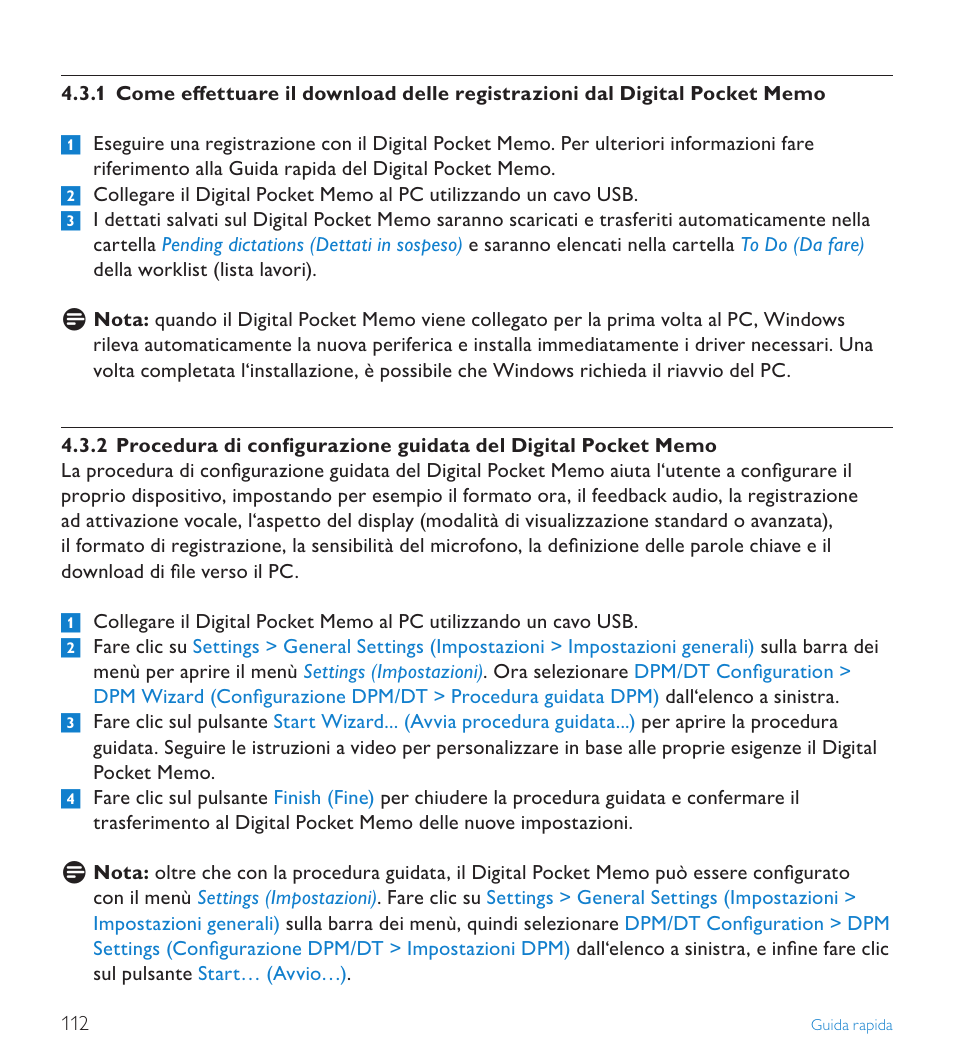 POSIFLEX Business Machines SPEECHEXEC 4.3 User Manual | Page 112 / 184