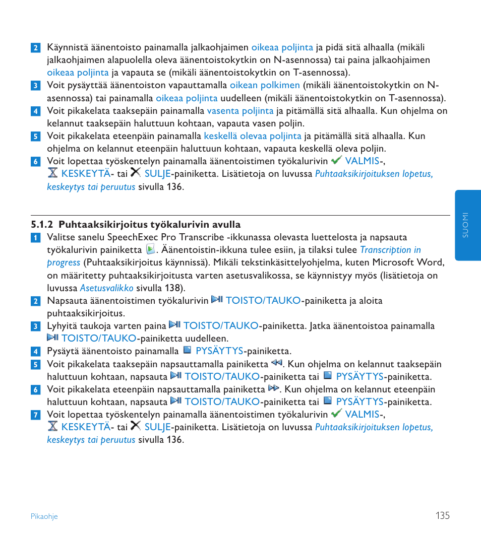 POSIFLEX Business Machines SPEECHEXEC 4.3 User Manual | Page 135 / 184