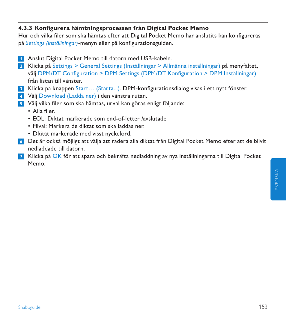 POSIFLEX Business Machines SPEECHEXEC 4.3 User Manual | Page 153 / 184