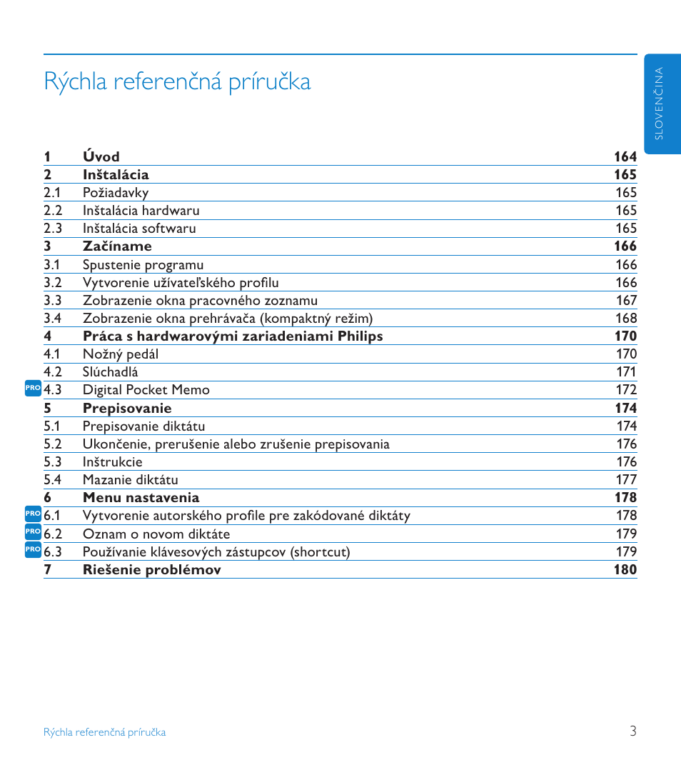 Quick reference guide, Rýchla referenčná príručka | POSIFLEX Business Machines SPEECHEXEC 4.3 User Manual | Page 163 / 184