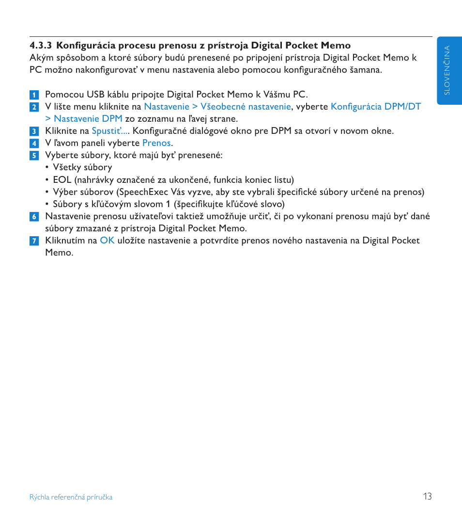 POSIFLEX Business Machines SPEECHEXEC 4.3 User Manual | Page 173 / 184