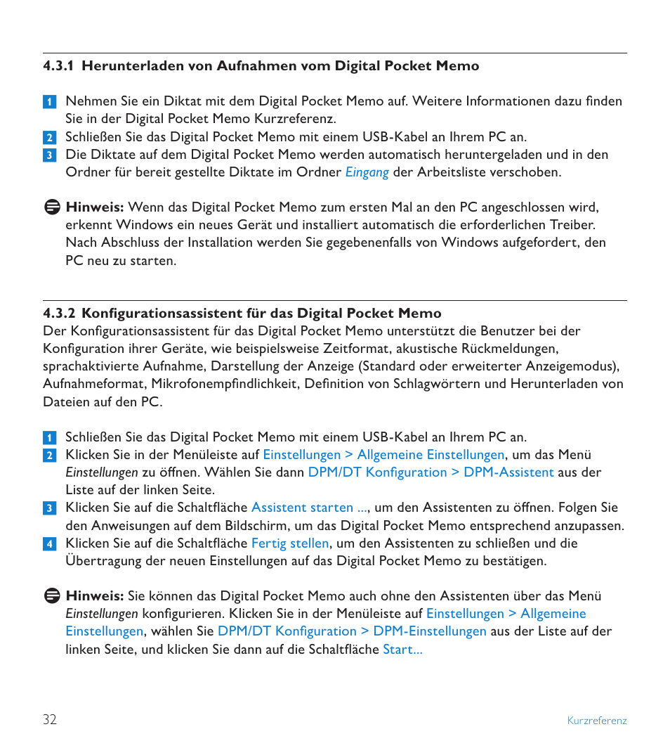 POSIFLEX Business Machines SPEECHEXEC 4.3 User Manual | Page 32 / 184