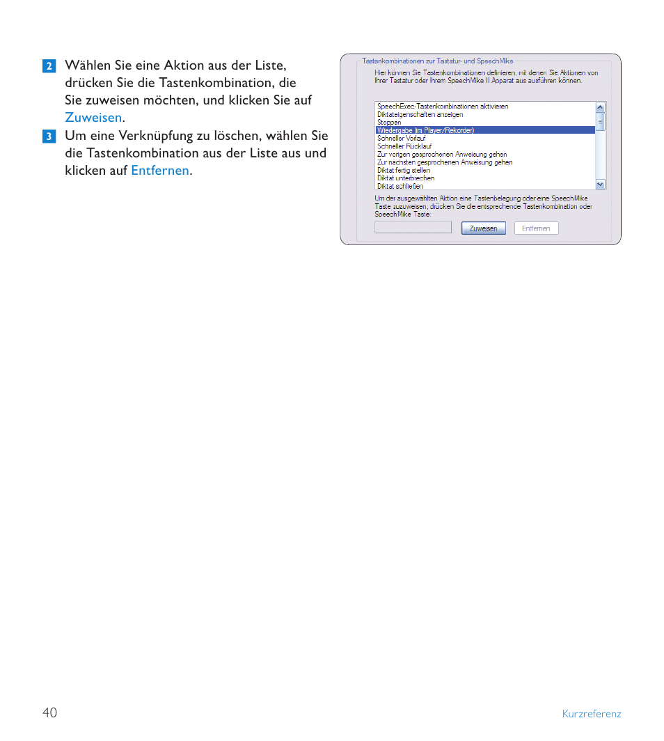 3 verwenden von tastenkombinationen | POSIFLEX Business Machines SPEECHEXEC 4.3 User Manual | Page 40 / 184