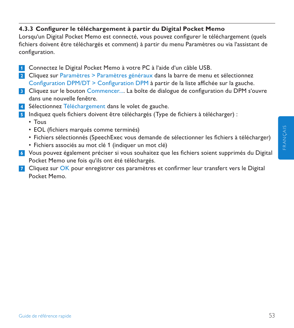 POSIFLEX Business Machines SPEECHEXEC 4.3 User Manual | Page 53 / 184