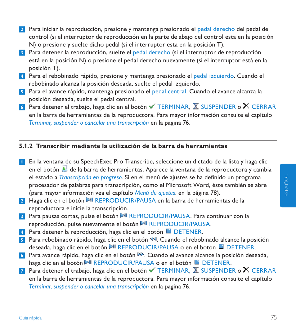 POSIFLEX Business Machines SPEECHEXEC 4.3 User Manual | Page 75 / 184