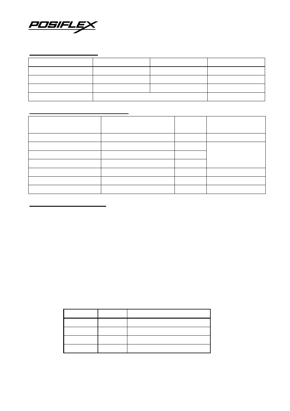 Model numbers, Inferface application, Carton contents | POSIFLEX Business Machines CR-4000 User Manual | Page 2 / 8