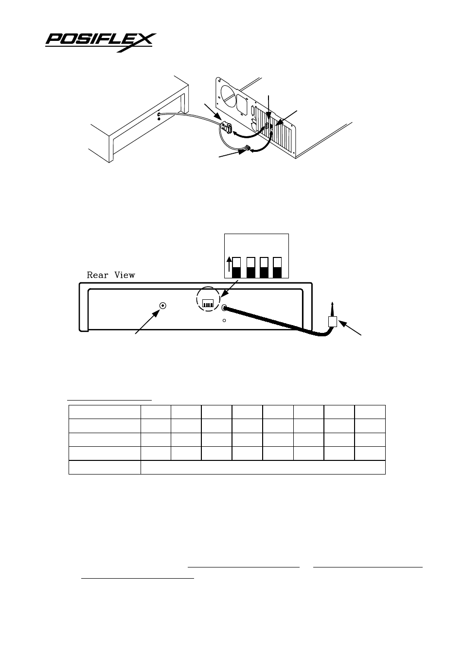 POSIFLEX Business Machines CR-4000 User Manual | Page 5 / 8