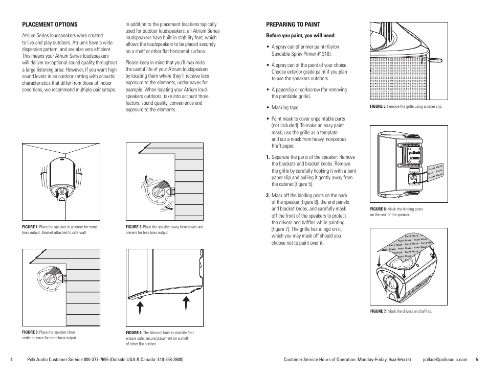 Polk Audio Atrium 8SDI User Manual | Page 3 / 27