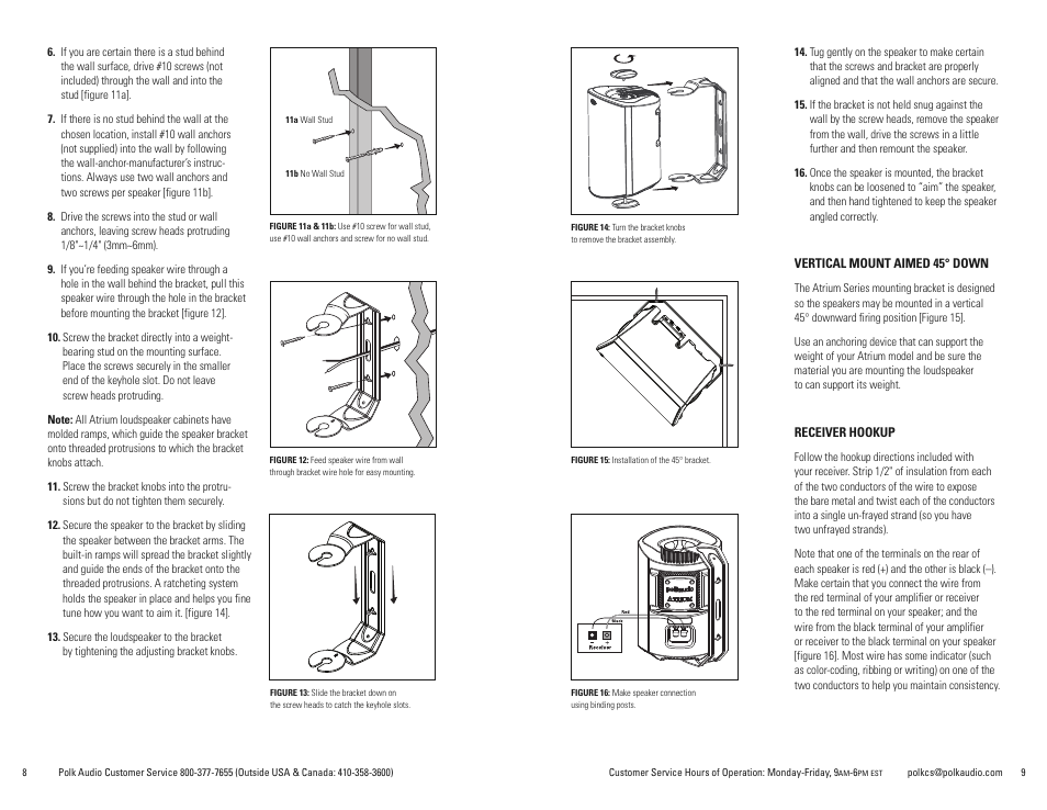 Polk Audio Atrium 8SDI User Manual | Page 5 / 27