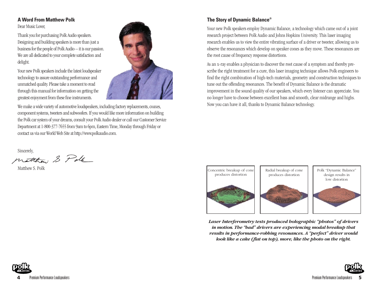 Polk Audio DX3055 User Manual | Page 3 / 10