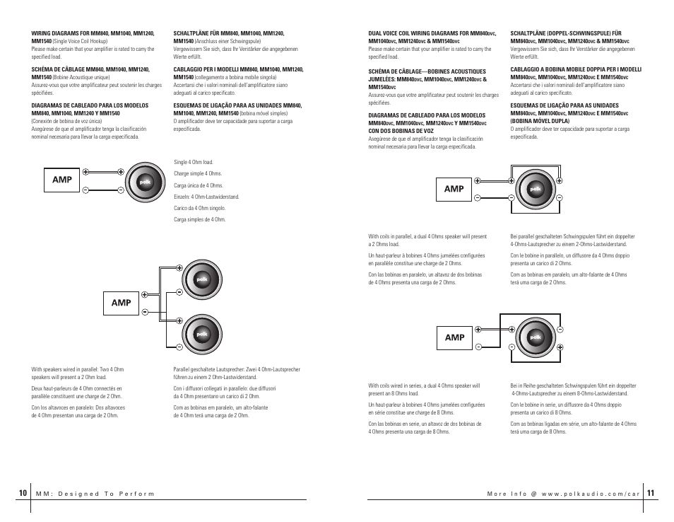 Polk Audio MM1040DVC User Manual | Page 6 / 16
