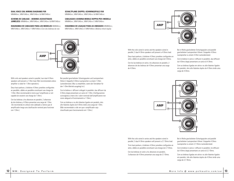 Polk Audio Mobile Monitor MM1240DVC User Manual | Page 6 / 15