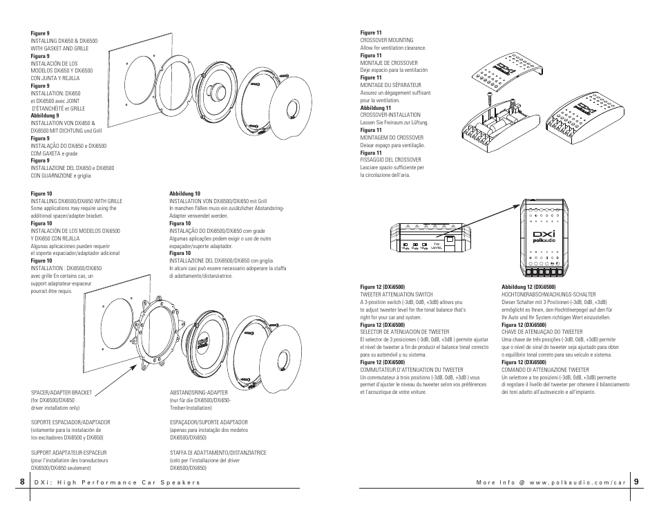 Polk Audio DXi350 User Manual | Page 5 / 14