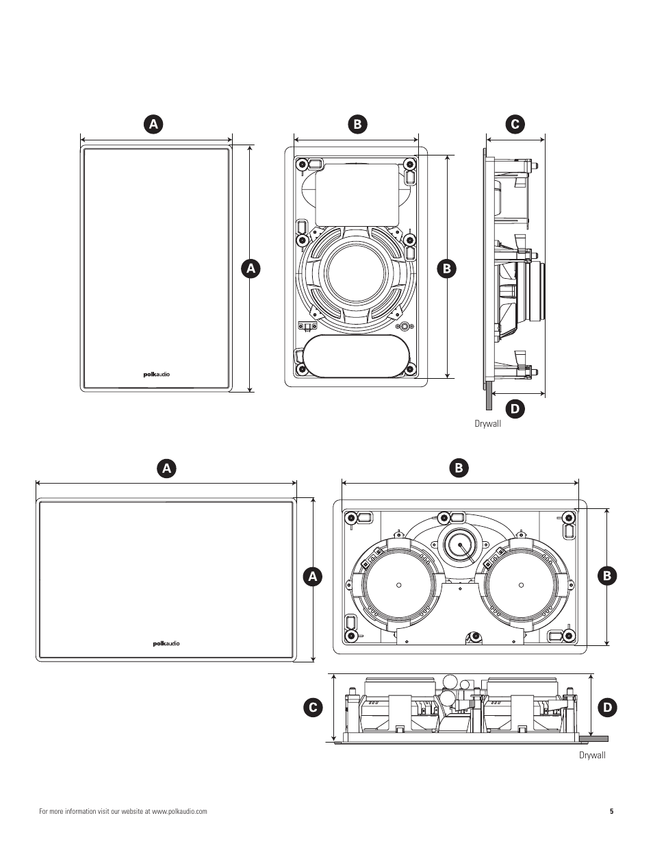 Polk Audio VANISHING 265-LS User Manual | Page 5 / 16