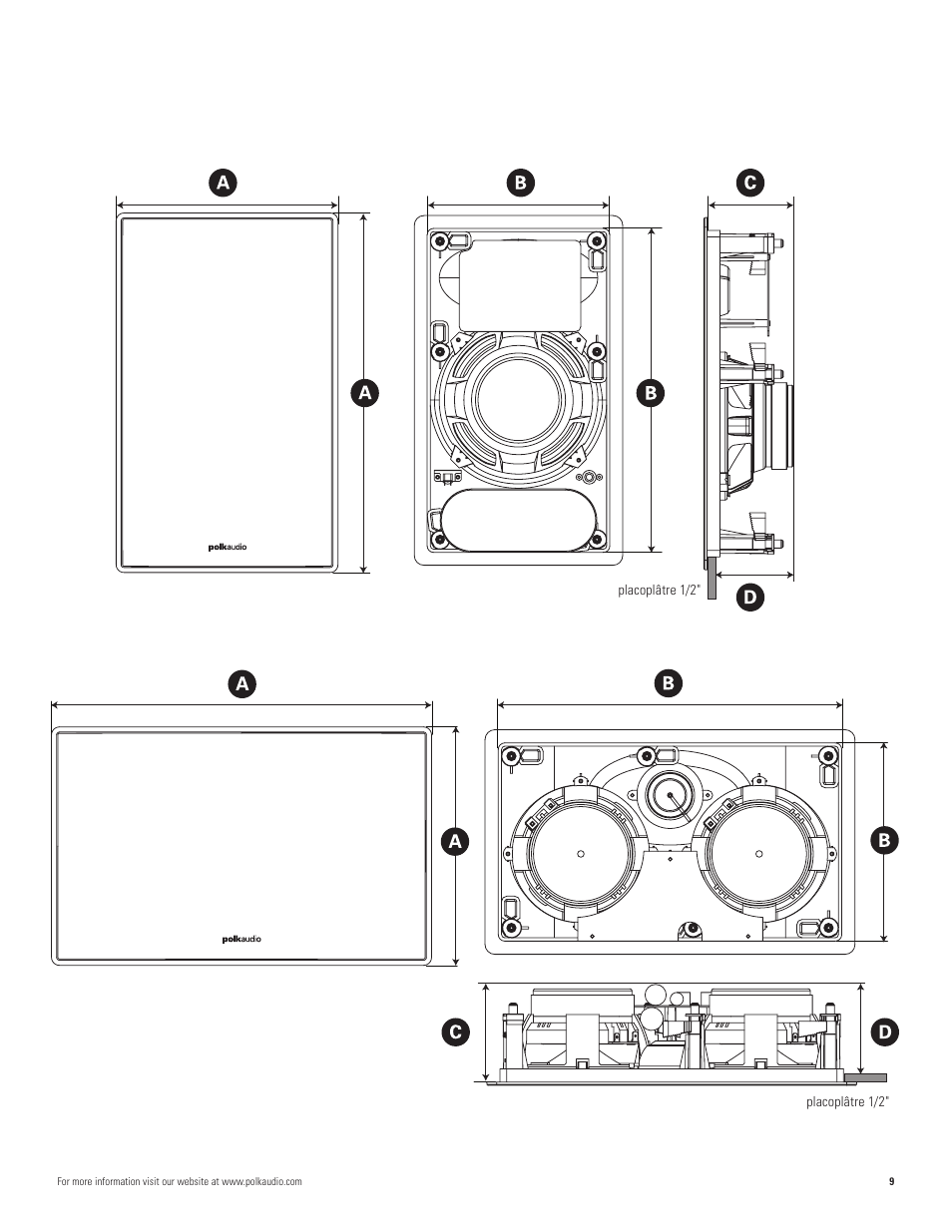 Polk Audio VANISHING 265-LS User Manual | Page 9 / 16