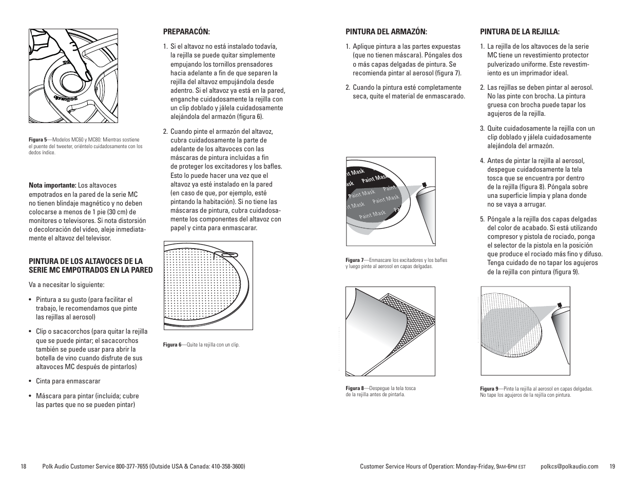 Polk Audio MCSERIES MC60 User Manual | Page 10 / 13
