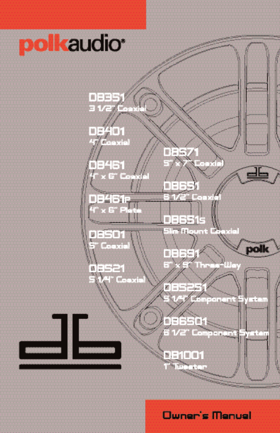 Polk Audio db651 User Manual | 28 pages