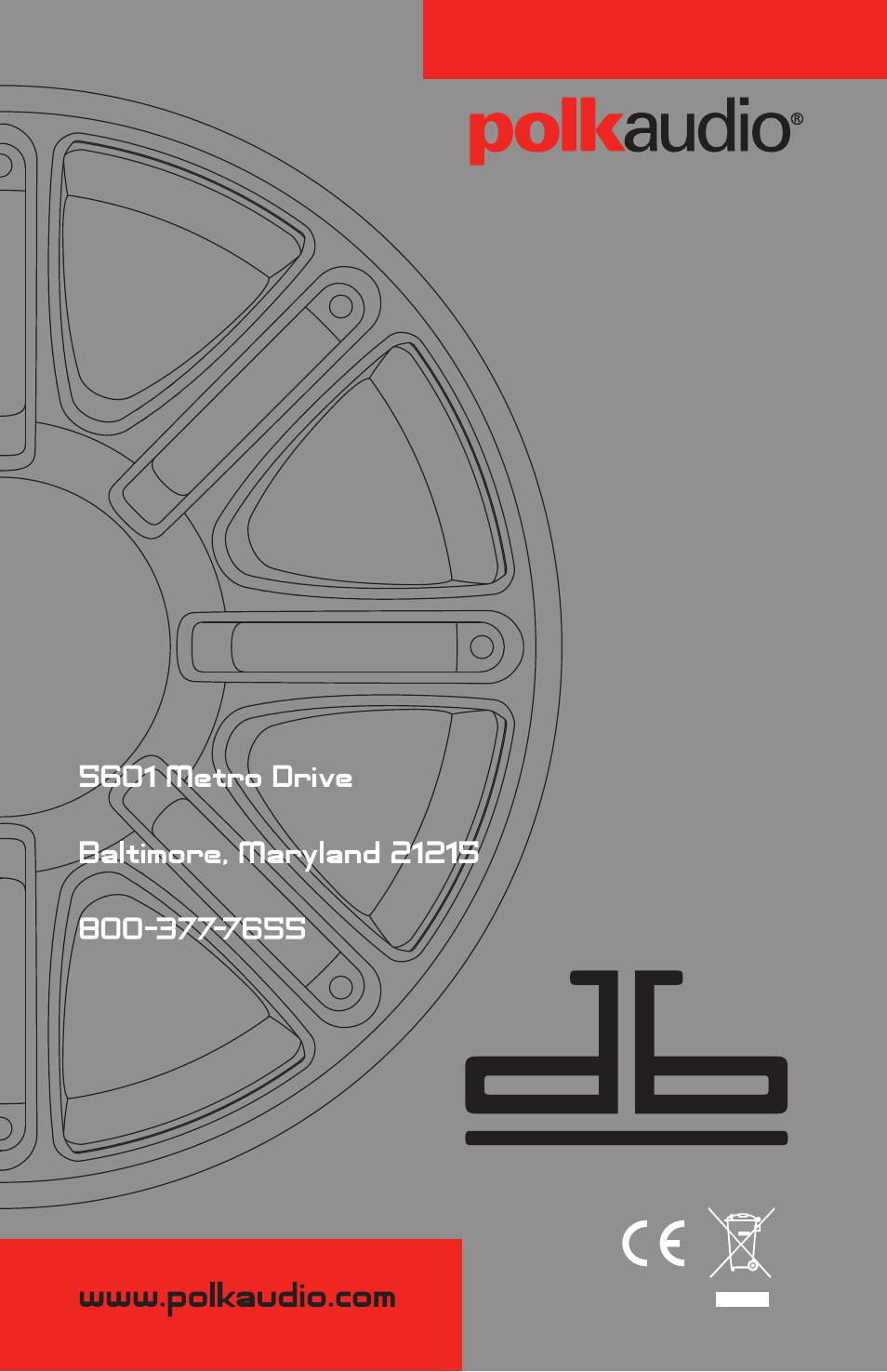 Polk Audio DB1040 User Manual | Page 29 / 29