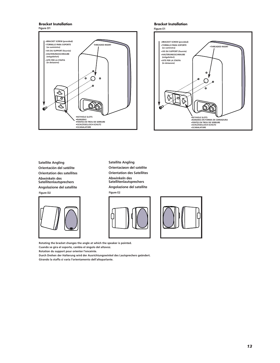 Polk Audio RM2300 User Manual | Page 13 / 20