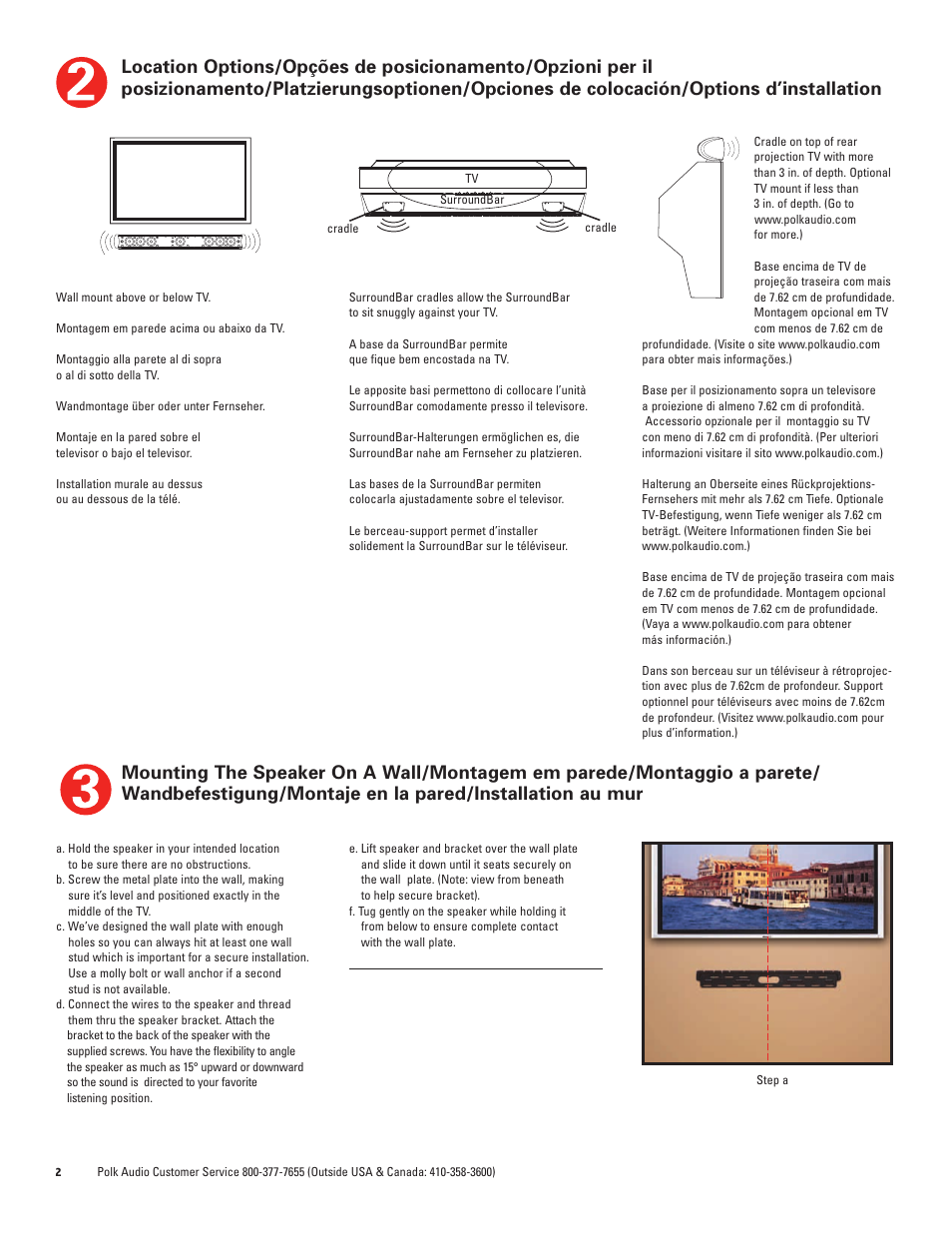 Polk Audio 50 User Manual | Page 2 / 12