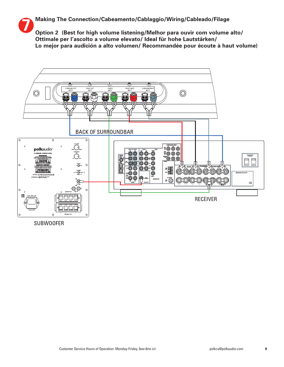 Polk Audio 50 User Manual | Page 9 / 12