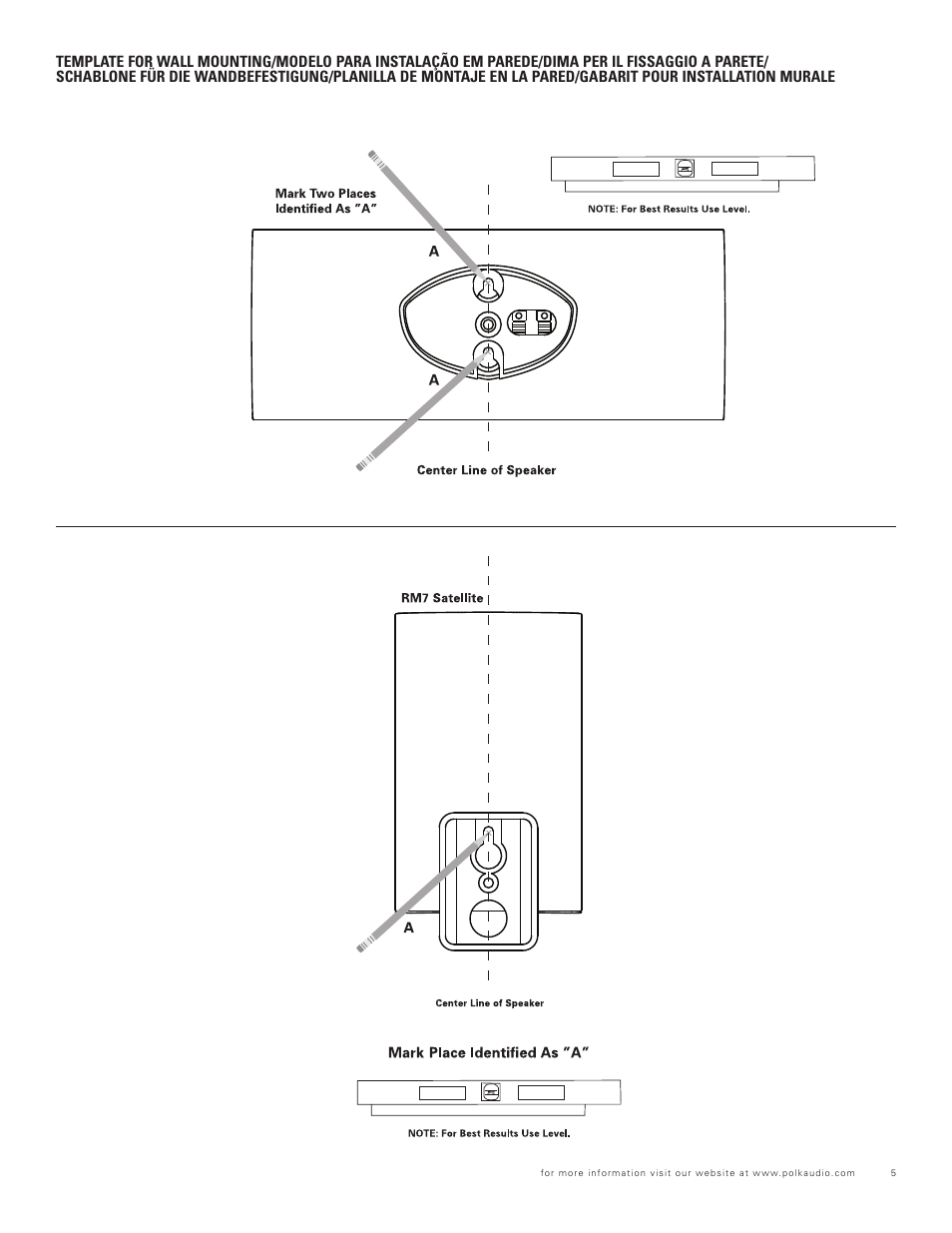 Polk Audio RM700 User Manual | Page 5 / 20