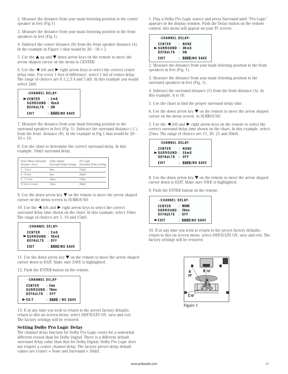 Polk Audio Digital Solution System User Manual | Page 21 / 32