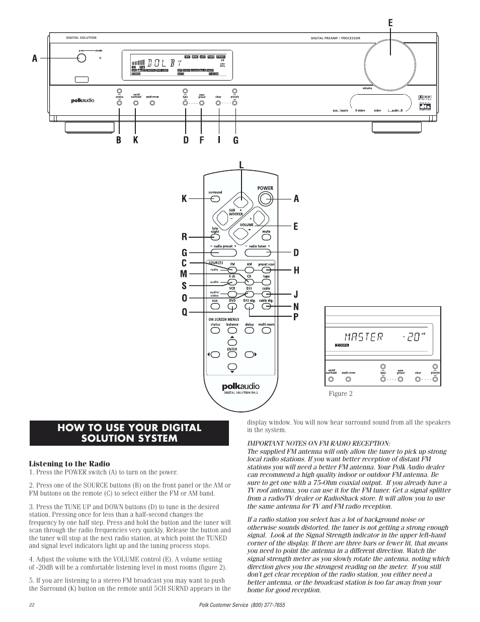 How to use your digital solution system | Polk Audio Digital Solution System User Manual | Page 22 / 32