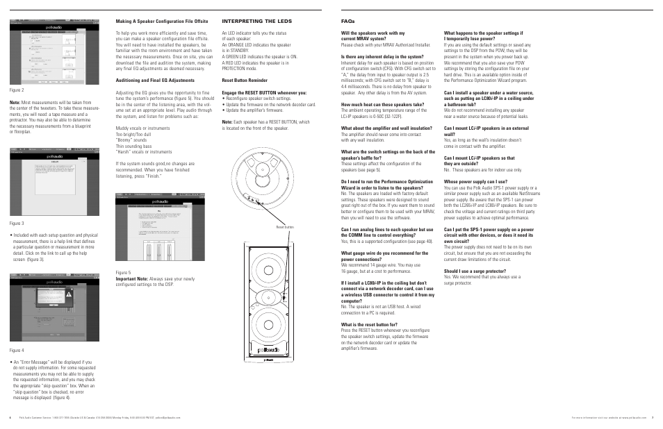 Polk Audio LC80i-IP User Manual | Page 4 / 11