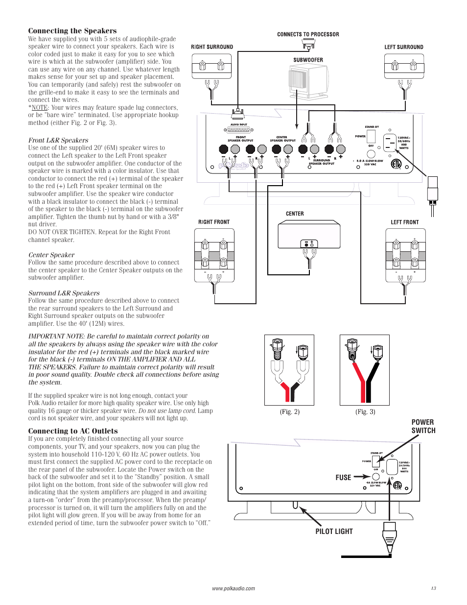 Polk Audio I-Sonic 2 User Manual | Page 13 / 32