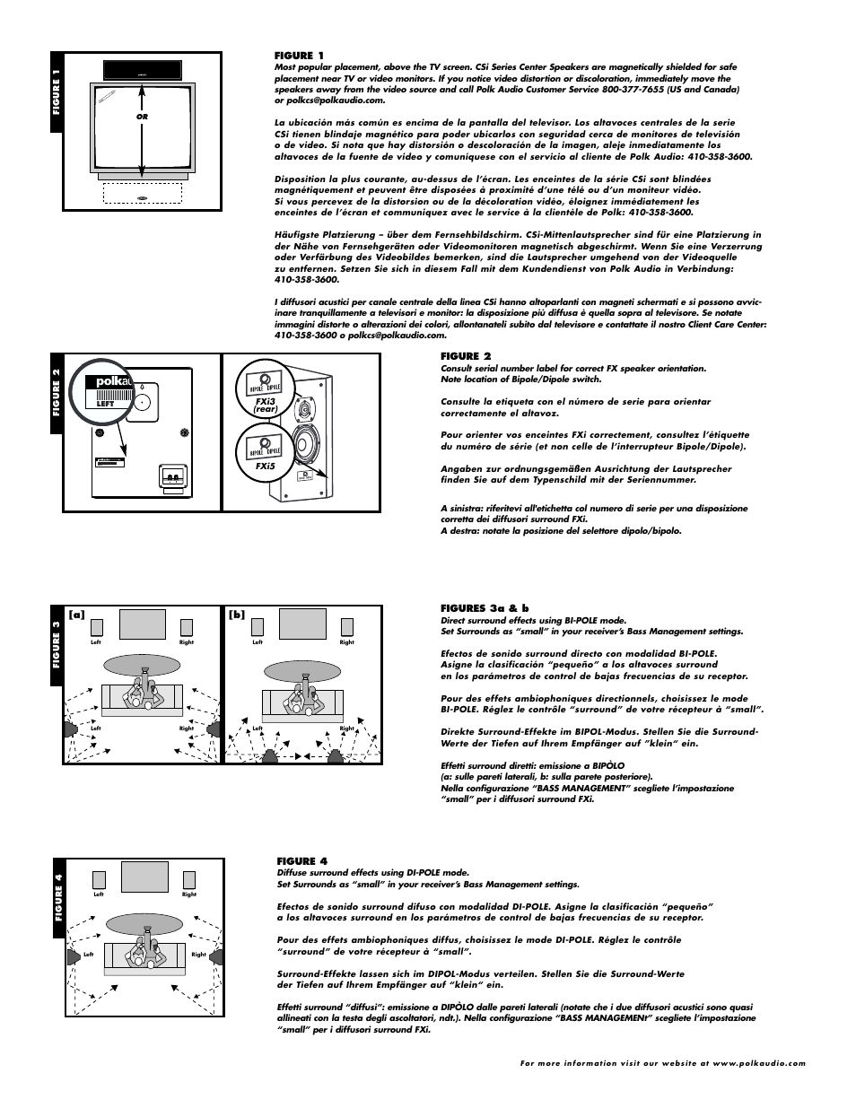 Polk Audio CSi3 User Manual | Page 3 / 8