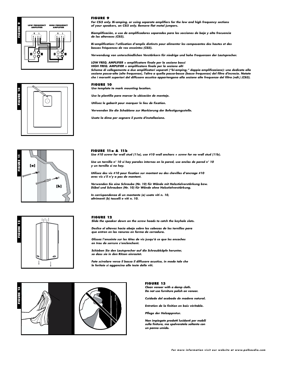 Polk Audio CSi3 User Manual | Page 5 / 8