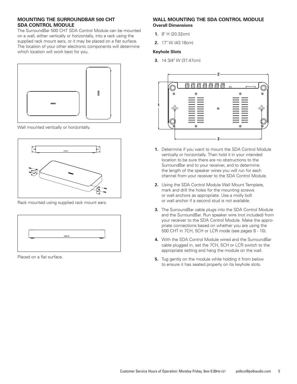 Polk Audio SURROUNDBAR 400 User Manual | Page 5 / 40