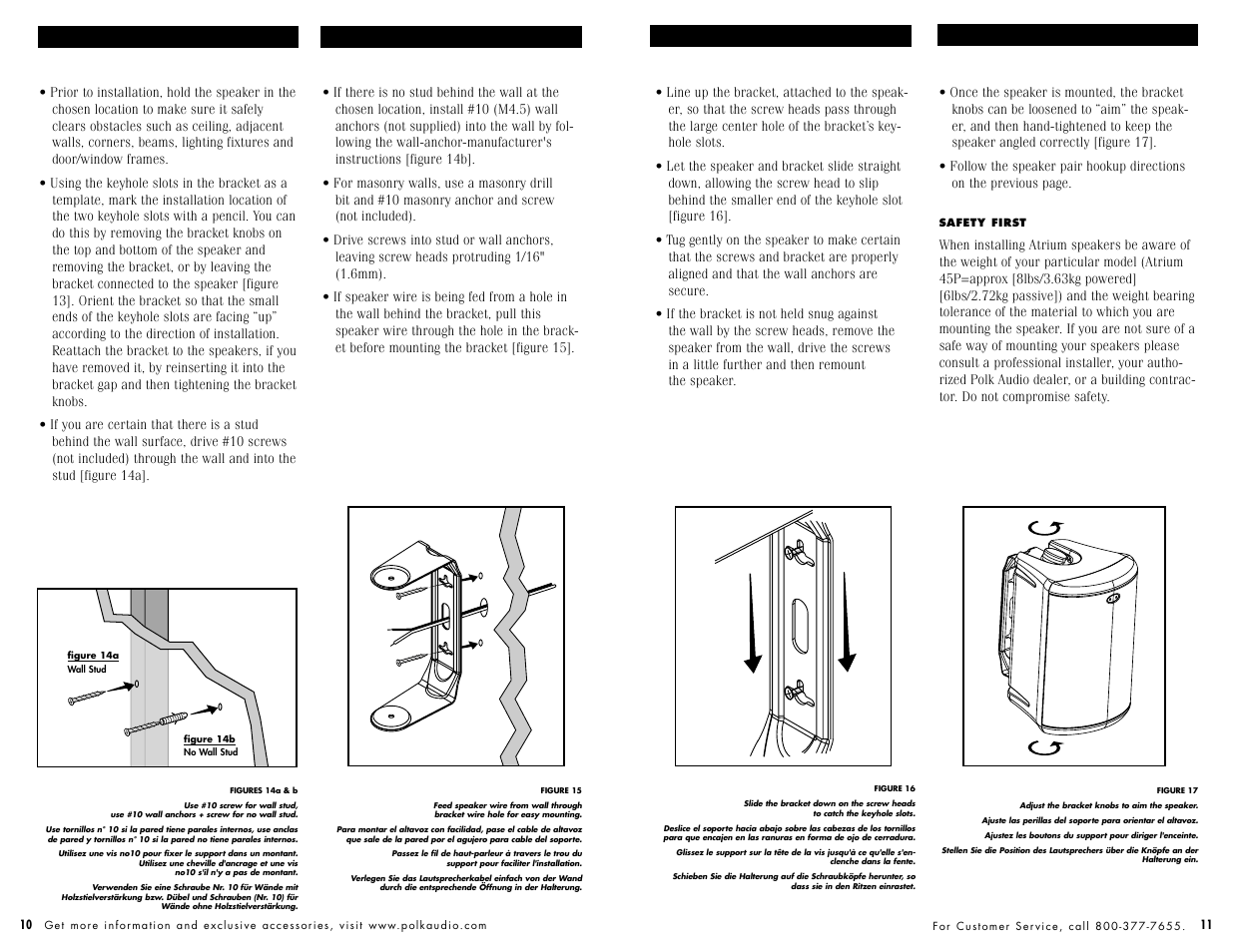 Polk Audio 45P User Manual | Page 6 / 7