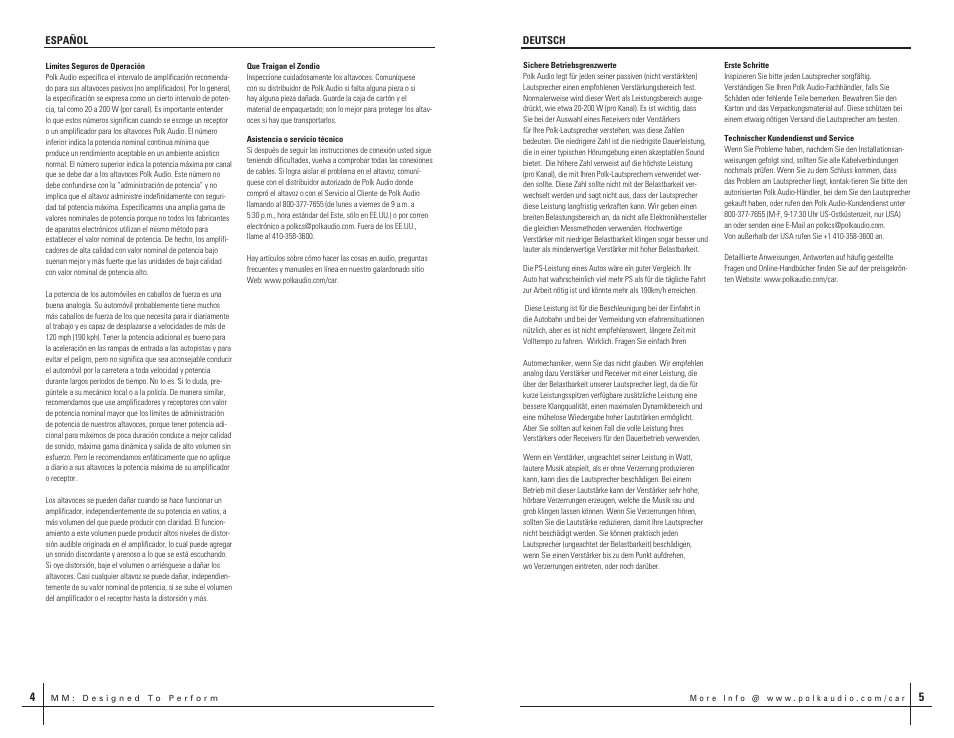 Polk Audio HBP1619-C User Manual | Page 3 / 16