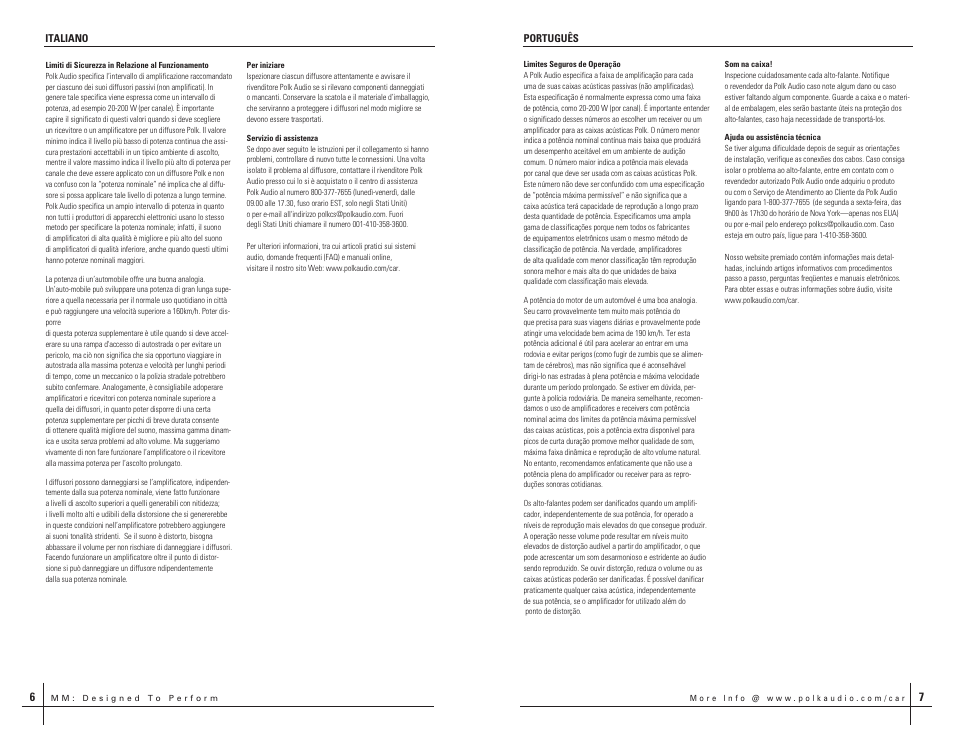 Polk Audio HBP1619-C User Manual | Page 4 / 16