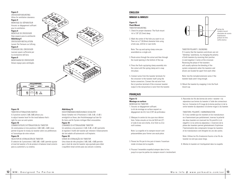 Polk Audio HBP1619-C User Manual | Page 7 / 16