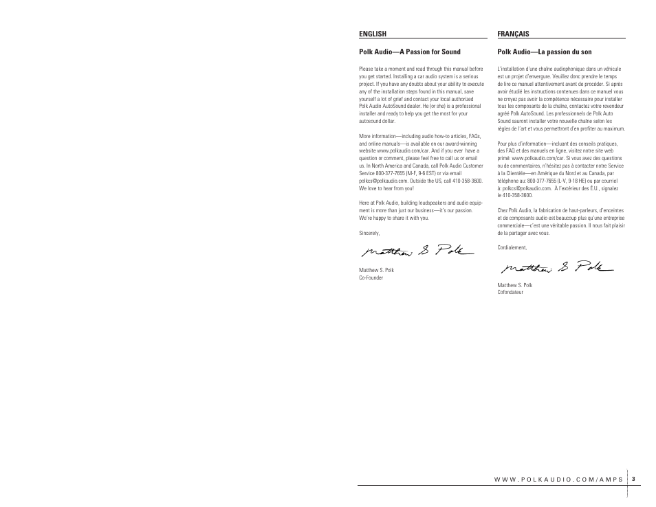Polk Audio PA200.4 User Manual | Page 2 / 43
