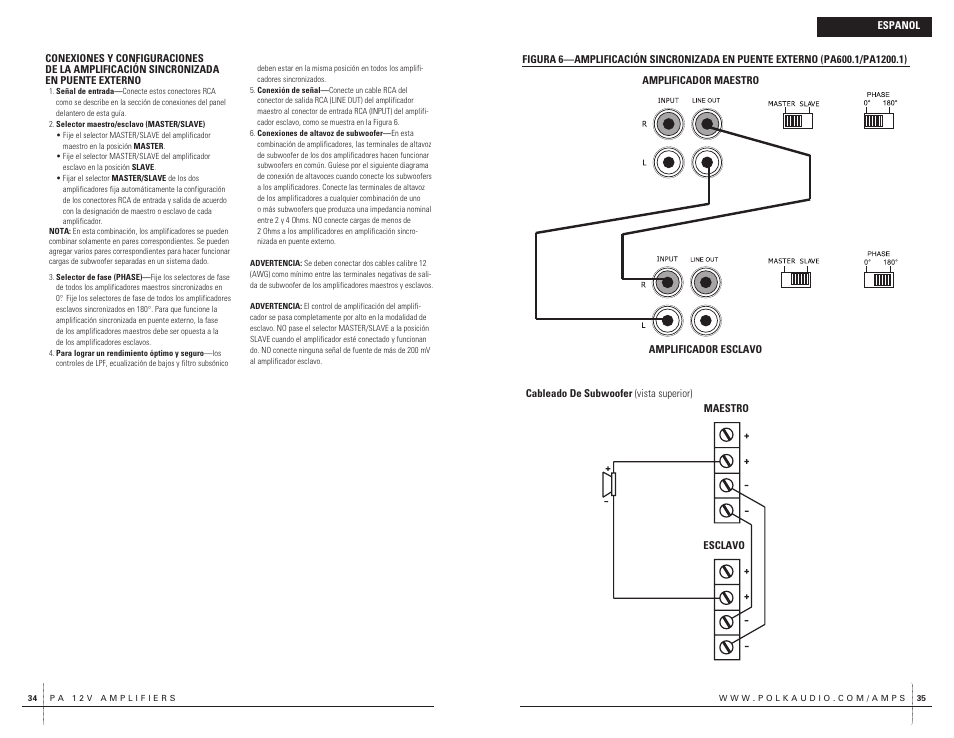 Polk Audio PA400.1 User Manual | Page 18 / 39