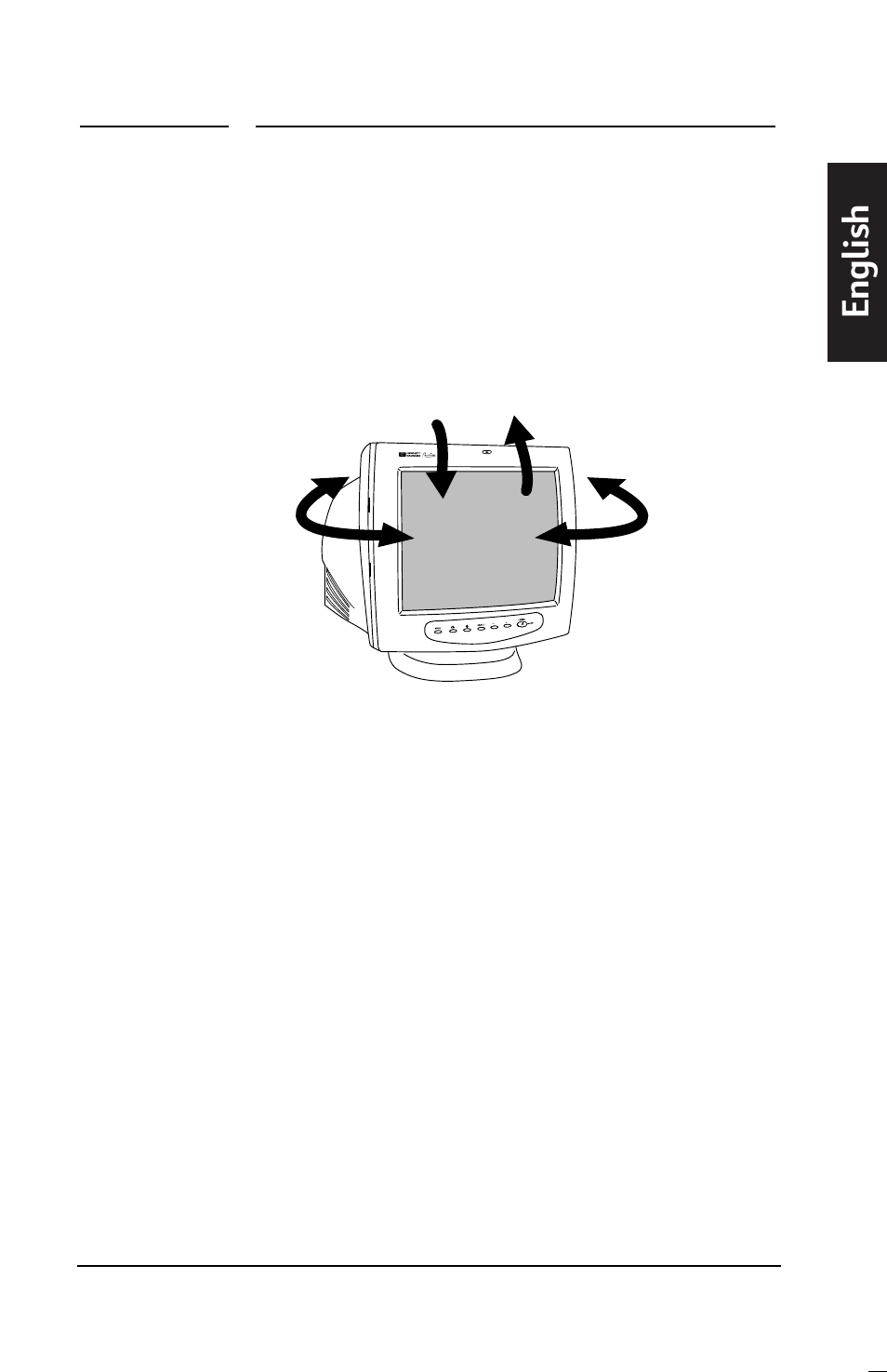 English | HP Pavilion m50 15 inch Multimedia Monitor User Manual | Page 21 / 59
