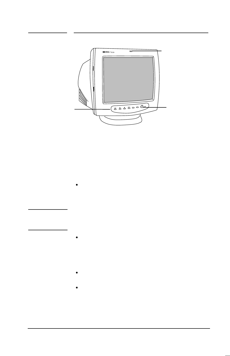 For your safety | HP Pavilion m50 15 inch Multimedia Monitor User Manual | Page 7 / 59