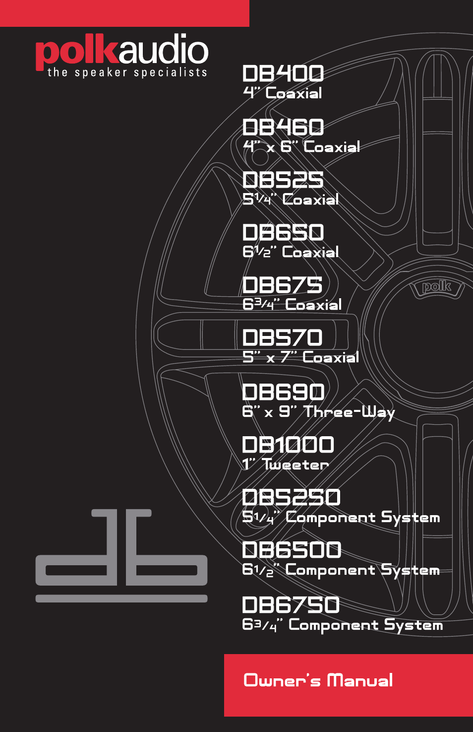 Polk Audio polkaudio the speaker specialists DB400 User Manual | 12 pages