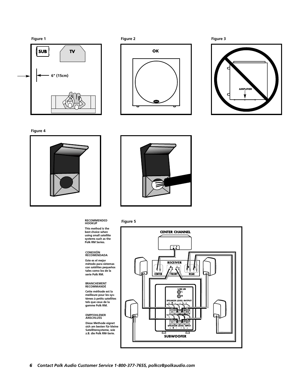 Polk Audio 5601 User Manual | Page 7 / 12